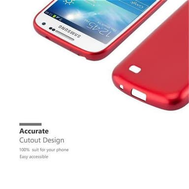 Deksel Samsung Galaxy S4 MINI Case Cover (rød)