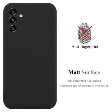 Deksel Samsung Galaxy A13 5G Silikon cover (svart)
