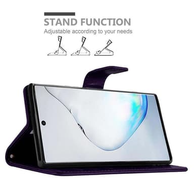Samsung Galaxy NOTE 10 PLUS lommebokdeksel Blomster