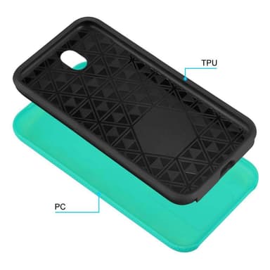 Samsung Galaxy J7 2017 Deksel Case Cover (turkis)