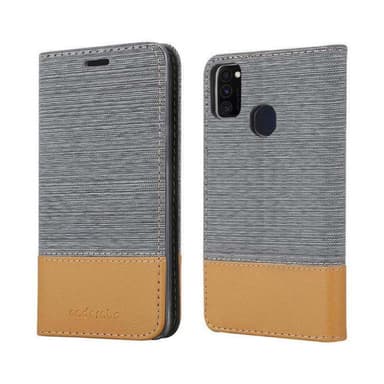 Samsung Galaxy M21 / M30s lommebokdeksel etui (grå)