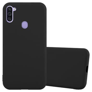 Deksel Samsung Galaxy A11 / M11 Silikon cover (svart)