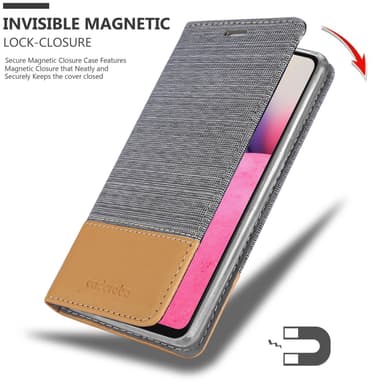 Samsung Galaxy A33 5G lommebokdeksel etui (grå)