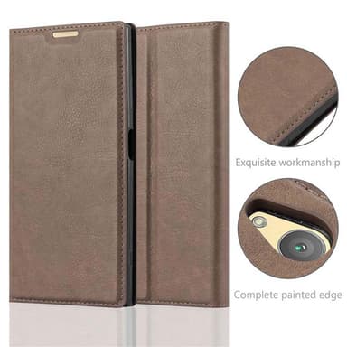 Sony Xperia XA1 PLUS lommebokdeksel case (brun)