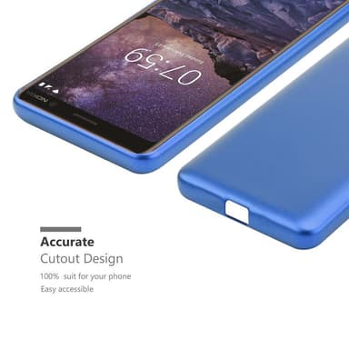 Deksel Nokia 7 PLUS Case Cover (blå)