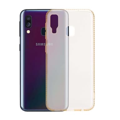 Samsung Galaxy A40 Deksel Glitter Case (gold)