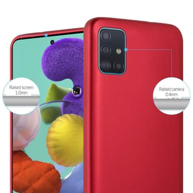 Deksel Samsung Galaxy A51 5G Case Cover (rød)