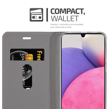 Samsung Galaxy A33 5G lommebokdeksel etui (grå)