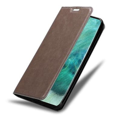Oppo FIND X2 lommebokdeksel case (brun)