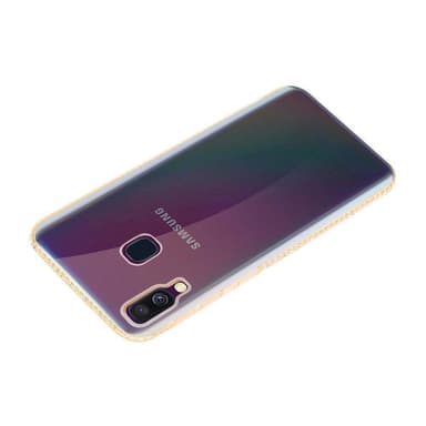 Samsung Galaxy A40 Deksel Glitter Case (gold)