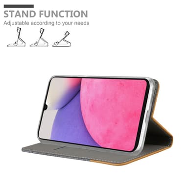 Samsung Galaxy A33 5G lommebokdeksel etui (grå)