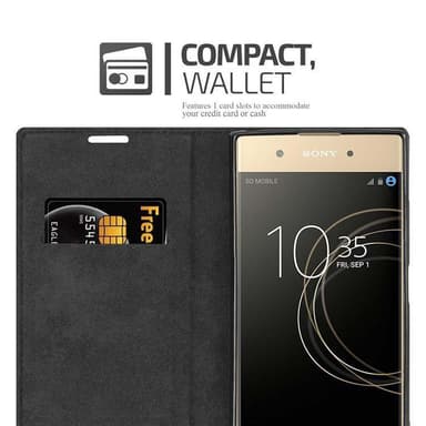 Sony Xperia XA1 PLUS lommebokdeksel case (brun)