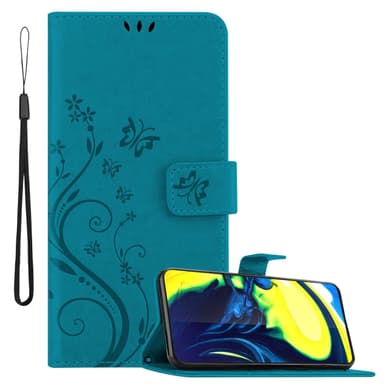 Samsung Galaxy A80 / A90 4G lommebokdeksel Blomster