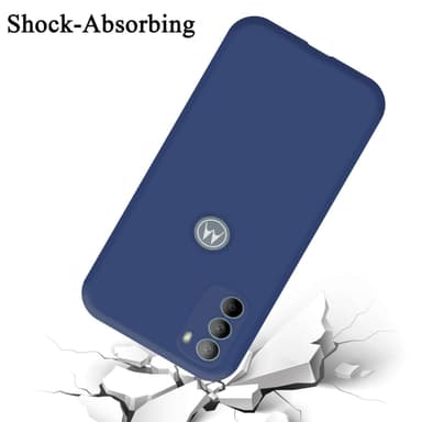 Motorola MOTO G31 / G41 silikondeksel case (Blå)