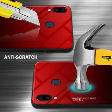 Deksel Samsung Galaxy M20 Case Cover (svart)