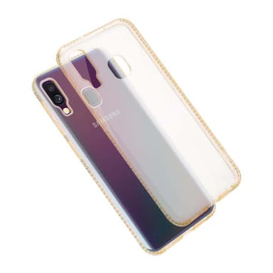 Samsung Galaxy A40 Deksel Glitter Case (gold)