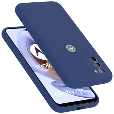 Motorola MOTO G31 / G41 silikondeksel case (Blå)