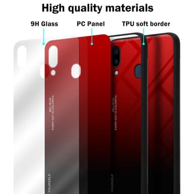 Deksel Samsung Galaxy M20 Case Cover (svart)