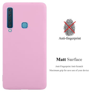 Deksel Samsung Galaxy A9 2018 Silikon cover (rosa)
