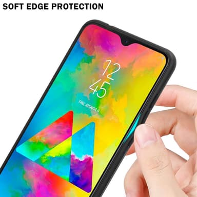 Deksel Samsung Galaxy M20 Case Cover (svart)