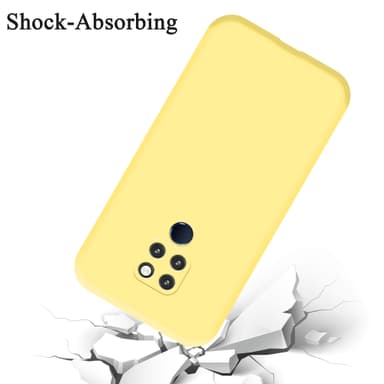 Huawei MATE 20 silikondeksel case (gul)