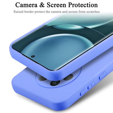 Honor Magic 4 silikondeksel case (Lilla)