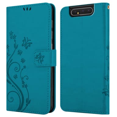 Samsung Galaxy A80 / A90 4G lommebokdeksel Blomster