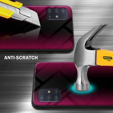 Samsung Galaxy A51 4G / M40s Deksel Case Cover (rosa)