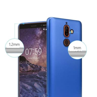 Deksel Nokia 7 PLUS Case Cover (blå)