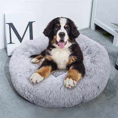 Hundeseng Kattesengepute Hundekattsofa 100cm (lys grå)