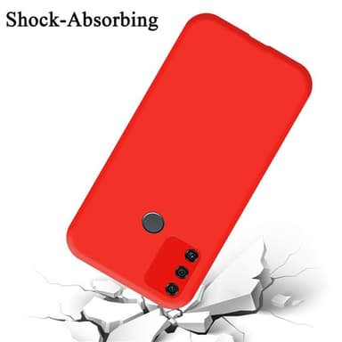 Honor 9A silikondeksel case (rød)