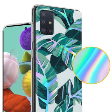 Samsung Galaxy A51 4G / M40s lommebokdeksel Blomster