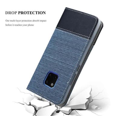 Huawei MATE 20 PRO lommebokdeksel etui (blå)