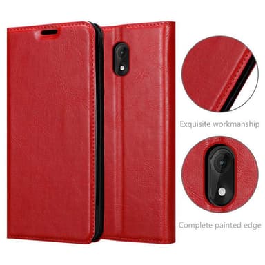 WIKO LENNY 5 lommebokdeksel case (rød)