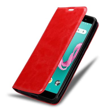WIKO LENNY 5 lommebokdeksel case (rød)