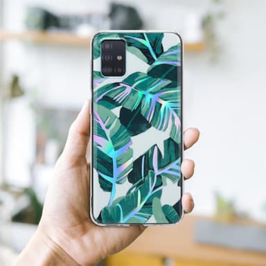 Samsung Galaxy A51 4G / M40s lommebokdeksel Blomster