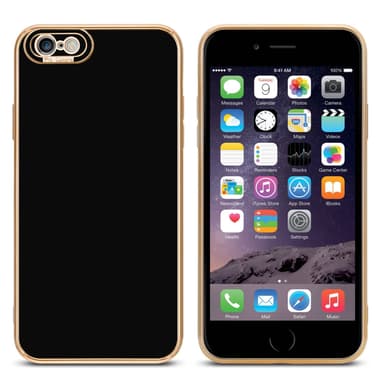 iPhone 6 PLUS / 6S PLUS silikondeksel cover (svart)