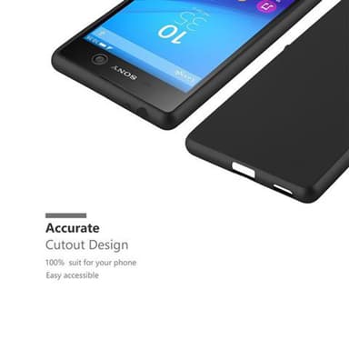 Deksel Sony Xperia M5 Case Cover (svart)
