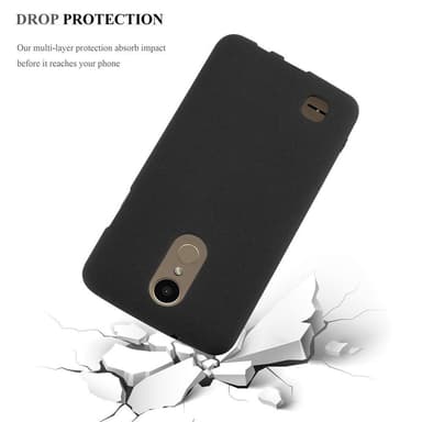 Deksel LG K10 2017 US Version case (svart)