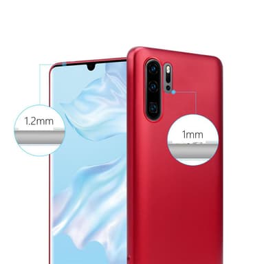 Deksel Huawei P30 PRO Case Cover (rød)