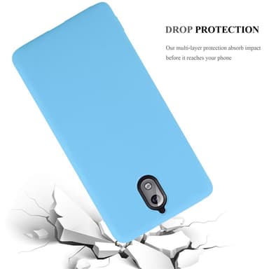 Deksel Nokia 3.1 Silikon cover (blå)