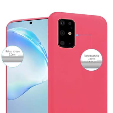 Deksel Samsung Galaxy S20 PLUS Silikon cover (rød)