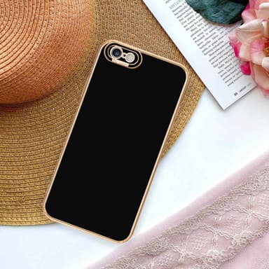 iPhone 6 PLUS / 6S PLUS silikondeksel cover (svart)