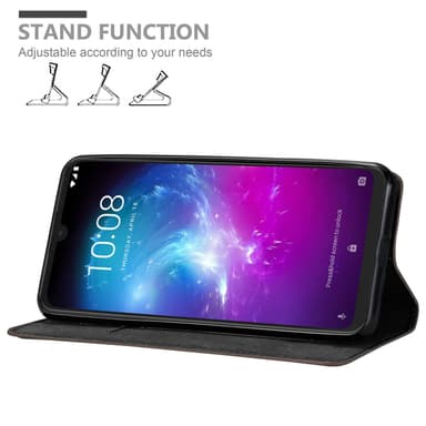 ZTE Blade A7 2019 lommebokdeksel case (brun)