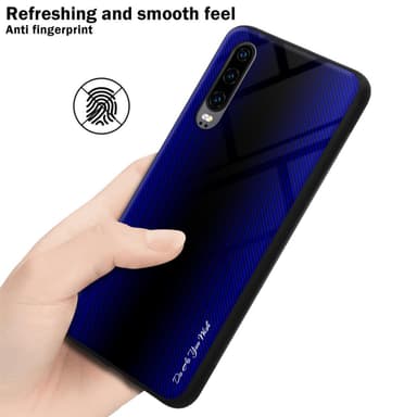 Huawei P30 Deksel Case Cover (lilla)