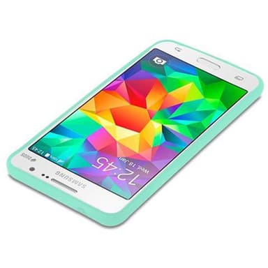 Deksel Samsung Galaxy GRAND PRIME Silikon cover (blå)