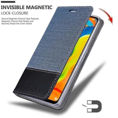 Huawei P30 LITE lommebokdeksel etui (blå)