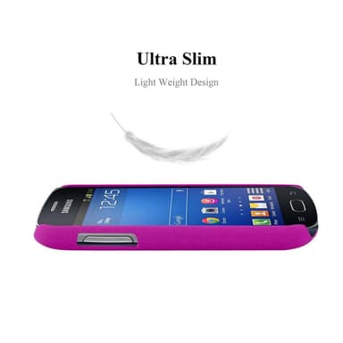 Samsung Galaxy TREND LITE Hardt Deksel Cover (rosa)