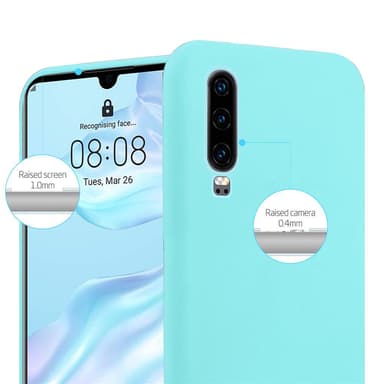 Deksel Huawei P30 Silikon cover (blå)