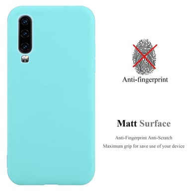 Deksel Huawei P30 Silikon cover (blå)